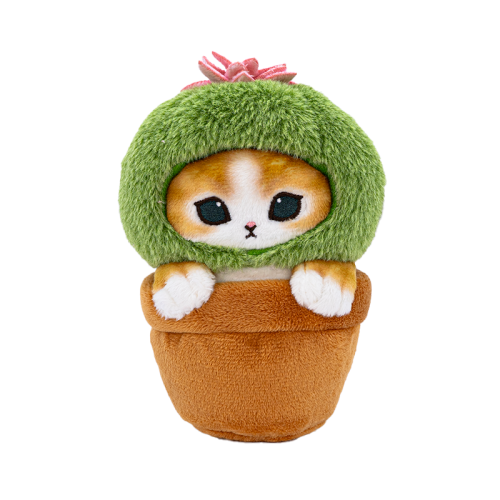 [모푸샌드] 기타냥 선인장 봉제 인형