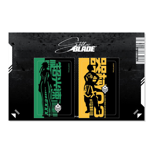 [스텔라 블레이드] 카드스티커 2종 세트 (이브, 릴리)